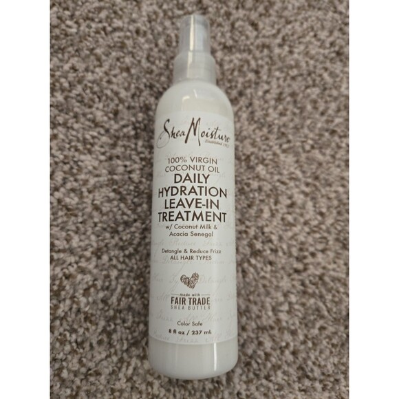 SHEAMOISTURE Shea Moisture 100% Virgin Coconut Oil Leave In Conditioner 8 fl oz - Picture 1 of 3